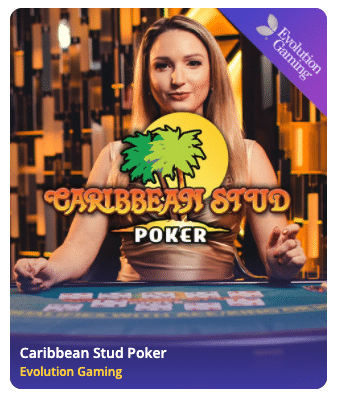 caribbean stud poker at Casino Days